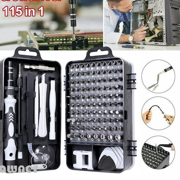 Bagus Banget.. ISKU Kunci SOK kunci shock set tekiro 46 PC Set Socket (1/4") Kunci Obeng HP Set 115 