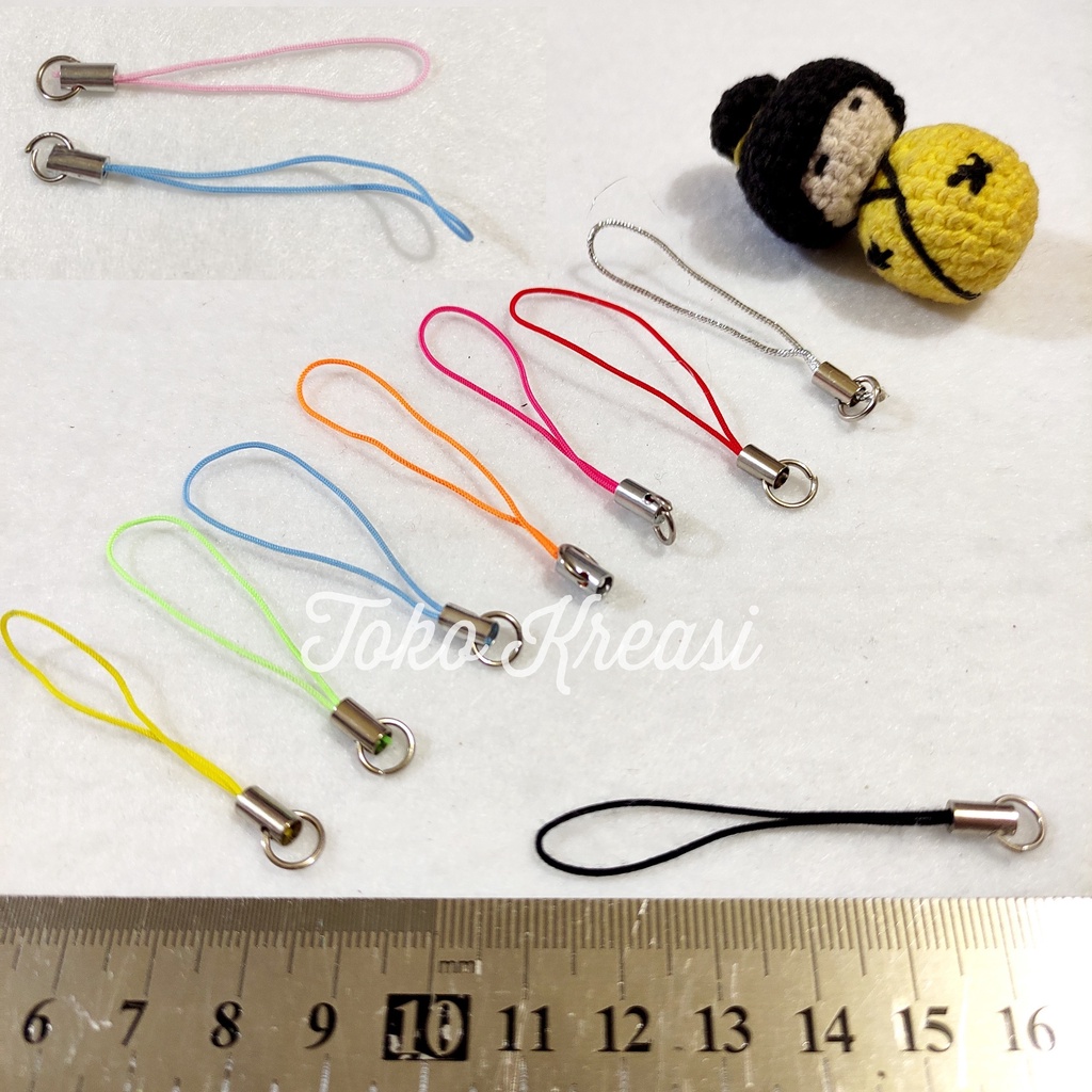 Tali Gantungan HP - Camera - Flashdisc / Handphone Strap / COIL STRING