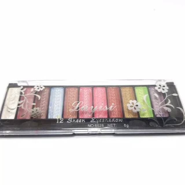 EYESHADOW CREAM LUYISI 12 COLOR SERI 01