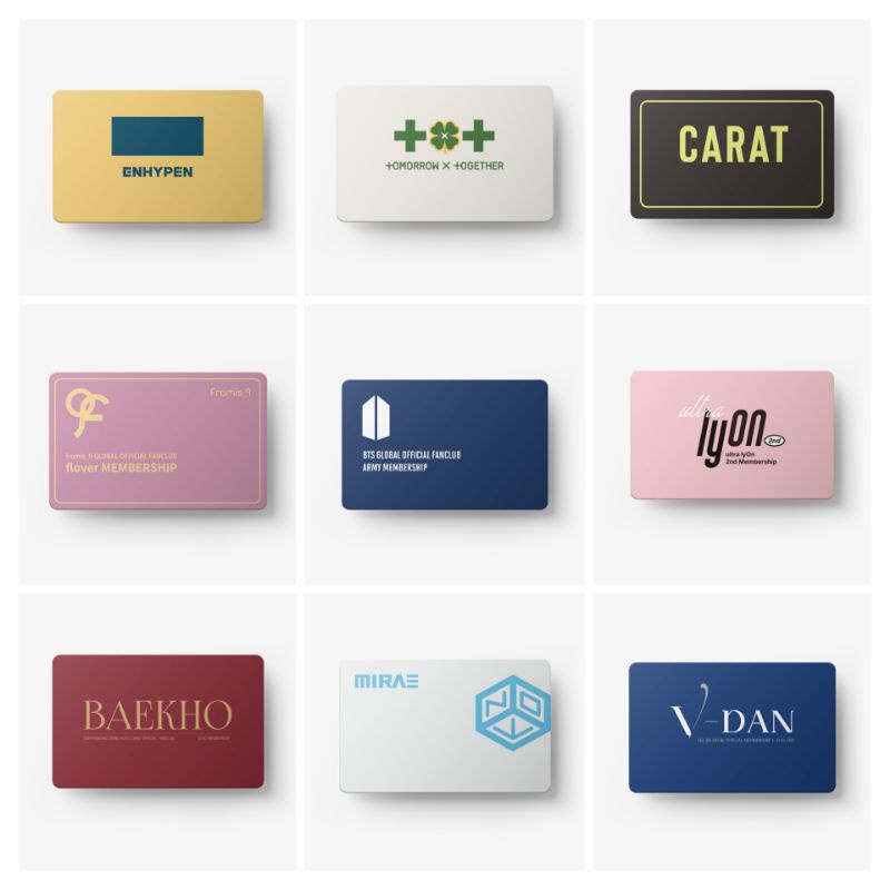 [Baca Deskripsi] Weverse Official Fanclub Membership BTS (ARMY), TXT (MOA), Seventeen (CARAT), ENHYP