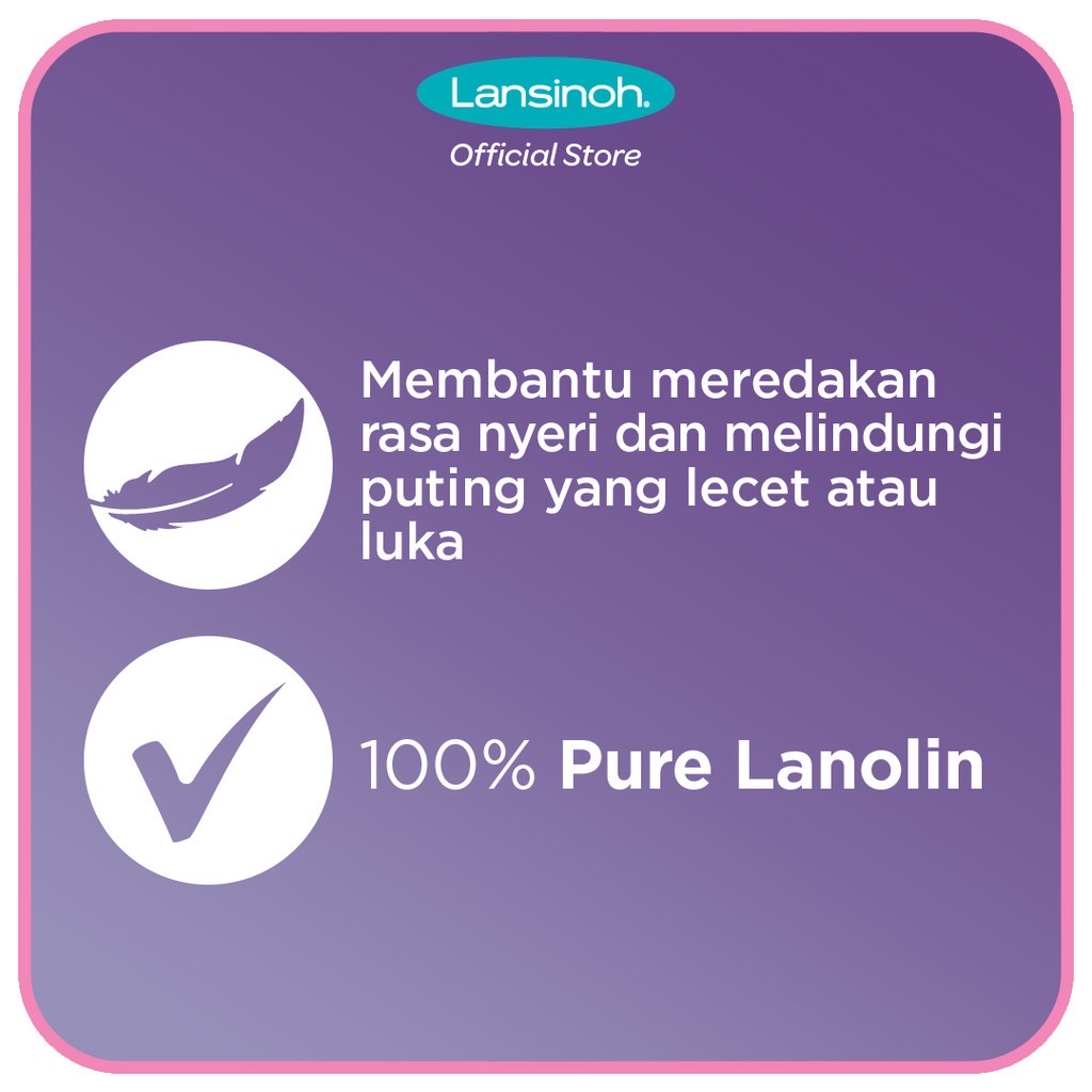 LANSINOH HPA LANOLIN NIPPLE CREAM 10G / 40G