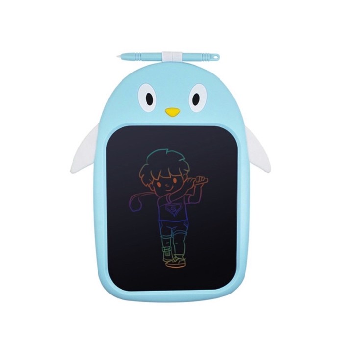 

papan tulis drawing pad lcd premium multicolor - Biru promo