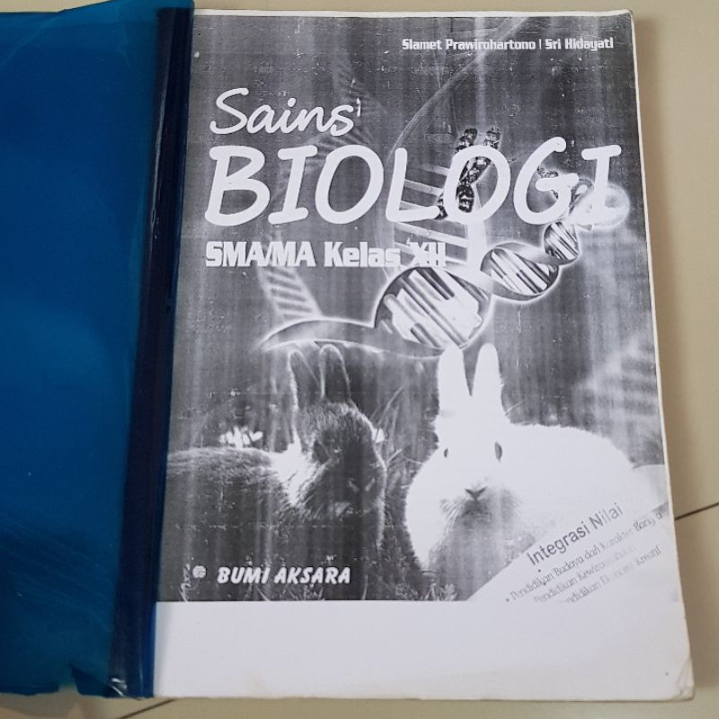 [BEKAS] Buku BIOLOGI Kelas 12 (fotokopian)