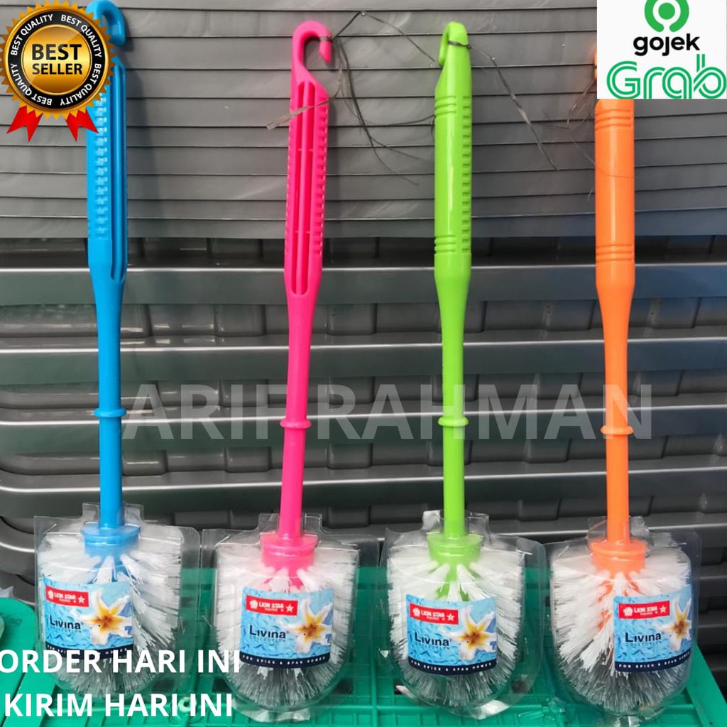 LION STAR - BO-33 Livina Toilet Brush No. 123 / Sikat WC / TOILET