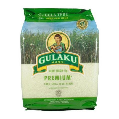 

GULAKU GULA PUTIH PREMIUM 1 KG Gula Pasir Putih Tebu Medan aig00 Murah