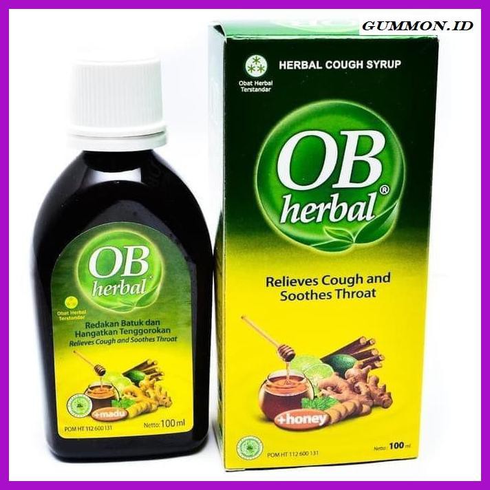 Obat Pilek Demam Batuk Ob Herbal 100 Ml Original Termurah Shopee Indonesia