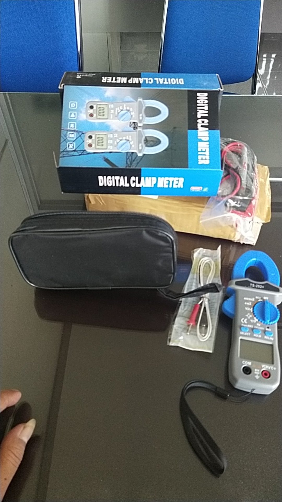 Digital Clamp Meter Ts-202 +  / Tang Amper Digital Ts 202 + ( Brand New )