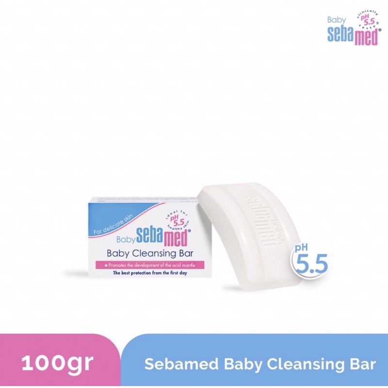 Sebamed baby cleansing bar 100 gram ( sabun mandi bayi )