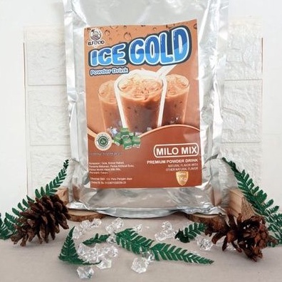 

Powder Drink Premium Ice Gold Mix Rasa Chocomilko Mix 1 Kg
