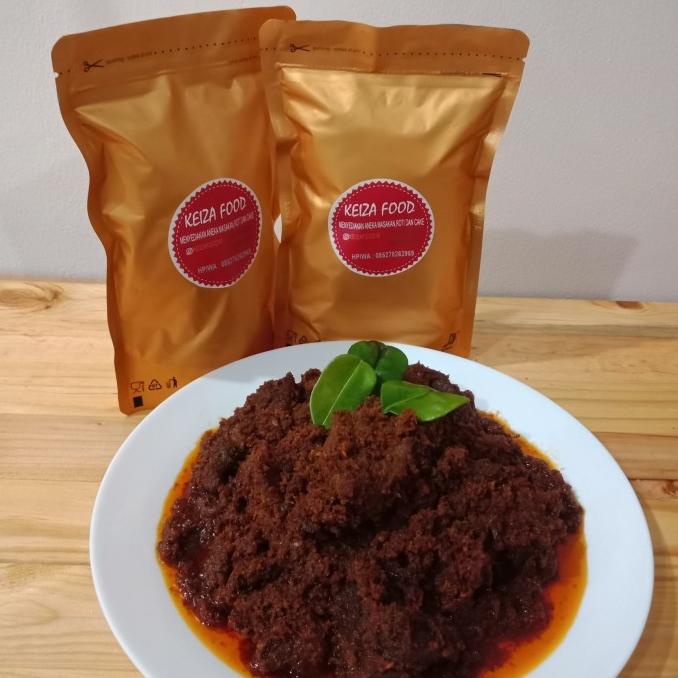 

[COD] PROMO! Rendang Padang Daging Sapi Dapur Etty 300Gram TERBAIK Kode 391