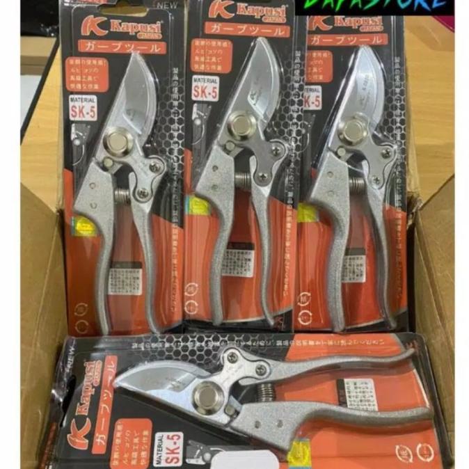

Gunting Dahan Stek Ranting Stainless Steel Heavy Duty 8" Kapusi