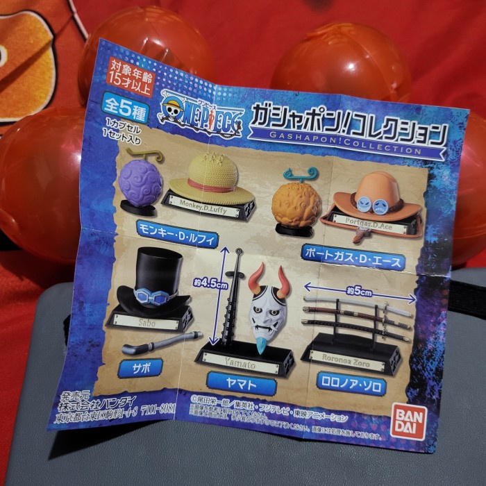 Promo Gachapon Gashapon One Piece Acc Termurah
