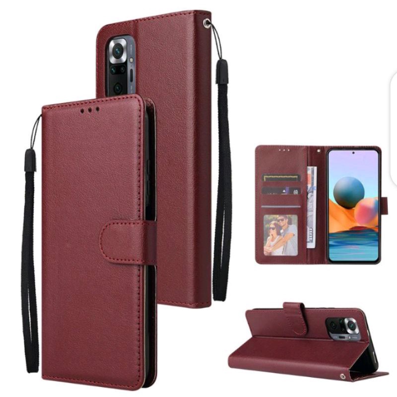 Case dompet redmi not 10s not 10  redmi not 9 case dompet