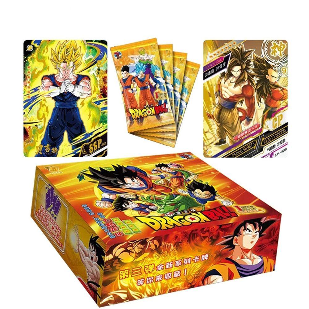 [Elegan] Dragon BALL Z Hadiah Natal Anime Mainan Anak Untuk Anak Anak Anak Goku Game Kartu