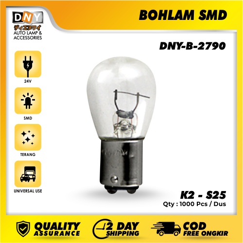 BOHLAM LAMPU SEIN / RETING S25 12V 21W WHITE