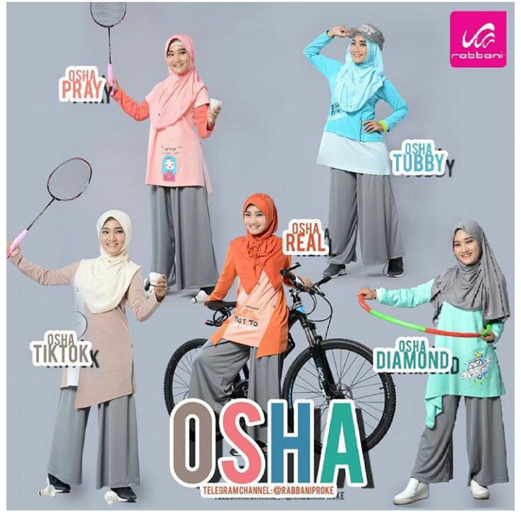 DRESS KAOS BAJU MUSLIM RABBANI ORIGINAL