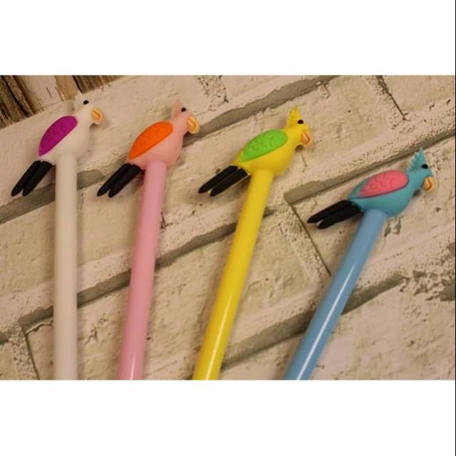 

Pulpen Lucu Karakter Burung Beo