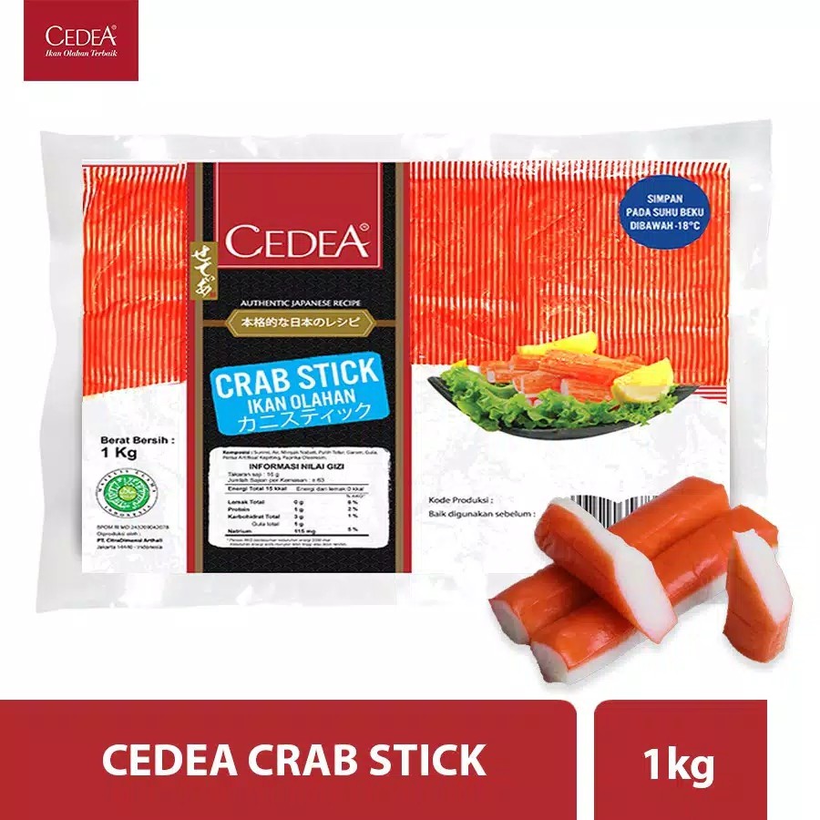 

CEDEA CRAB STICK 1 KG