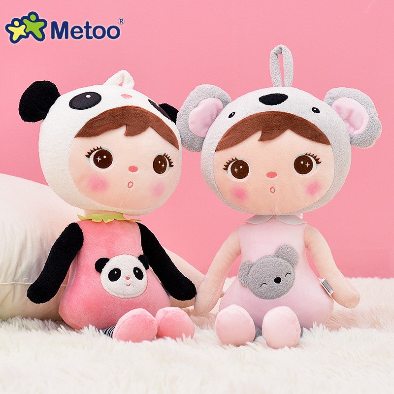 HZ Boneka Metoo ORIGINAL Angela Baby, Metoo Kelinci, Panda, Totoro FREE PAPPER BAG