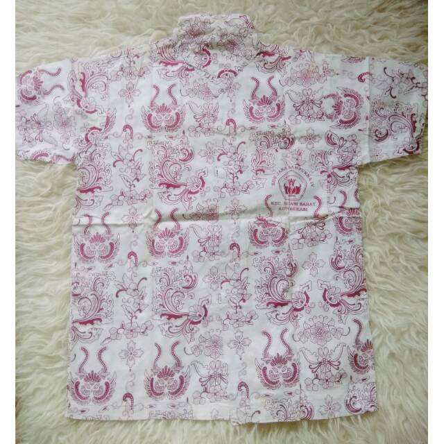 Preloved kemeja seragam batik SD