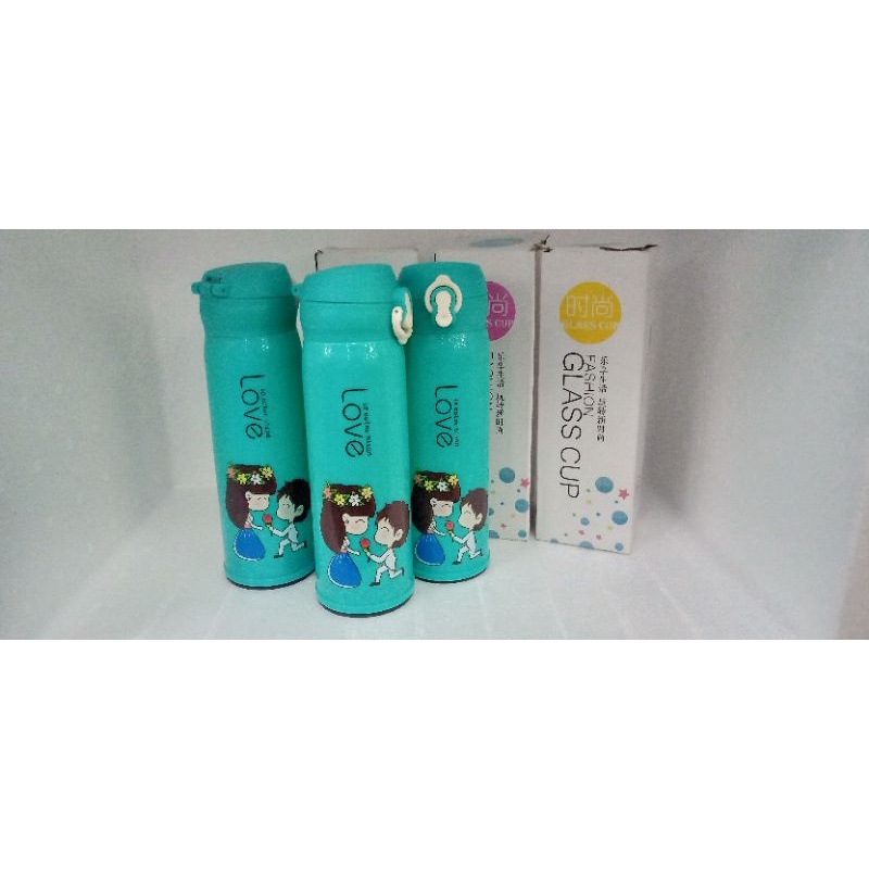 BOTOL AIR KACA FASHION / BOTOL AIR PANAS