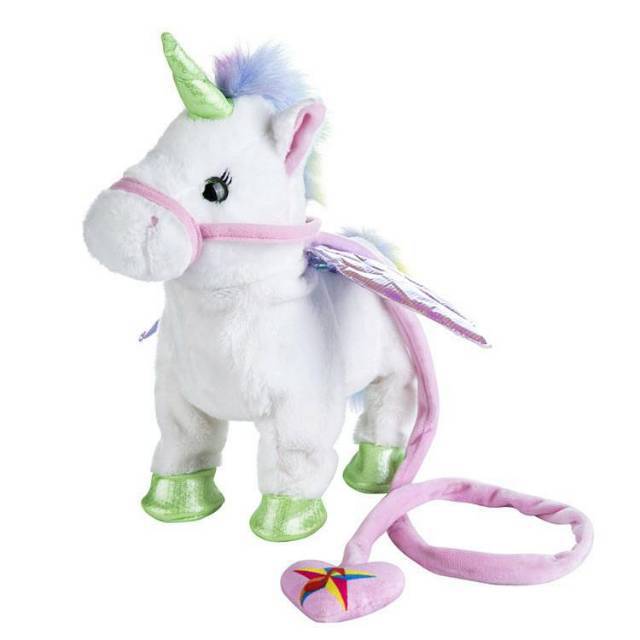 ELECTRONIC PET BONEKA UNICORN BISA JALAN NYANYI