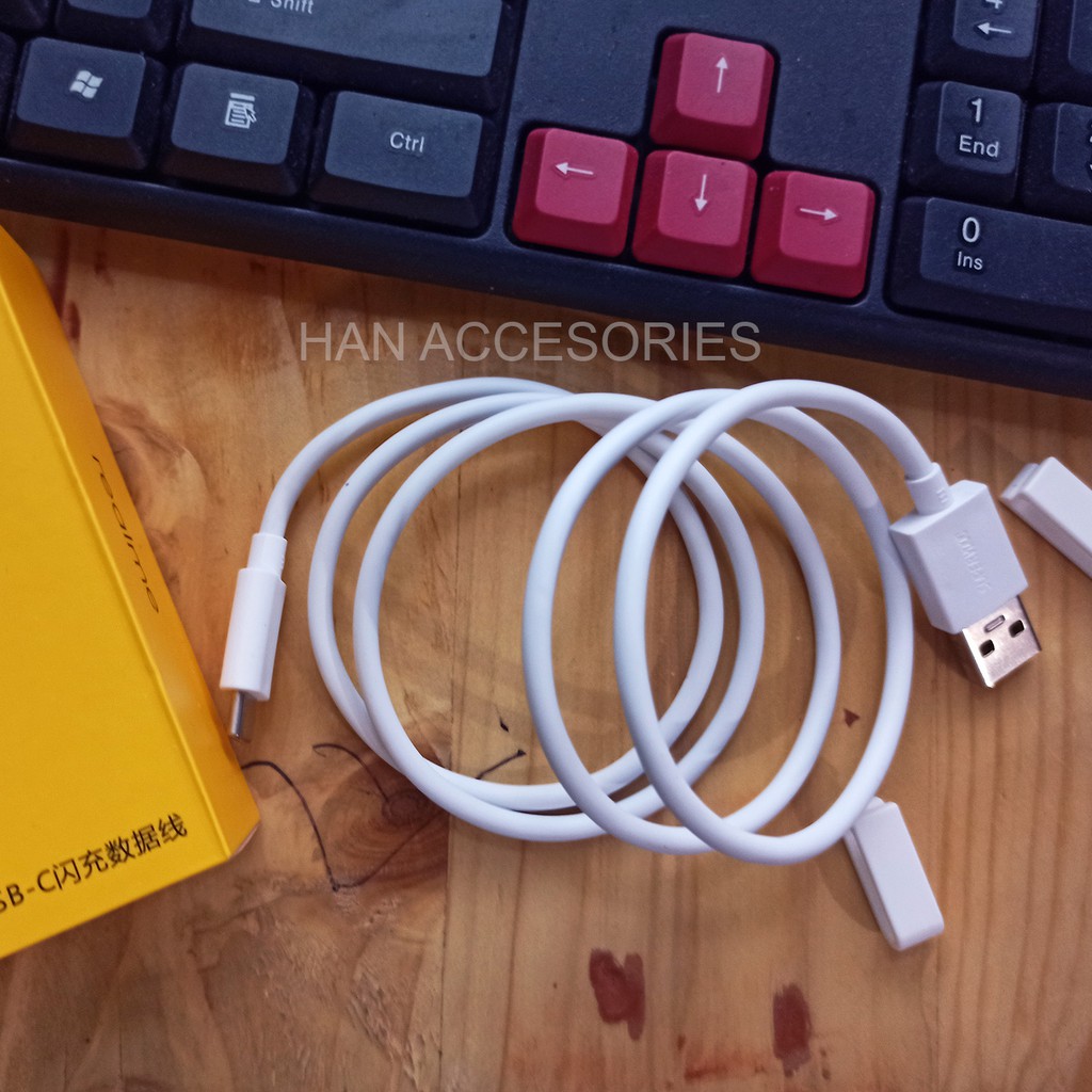 Kabel Data Original Realme Type C SUPER VOOC / Micro Usb 2A Fast charging / USB Cable