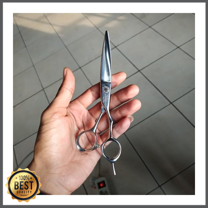 

Waqasd Shop - Hair Scissor Titan Shears Gunting Titan 6 Inch Material VG10-STEEL. TK-2450-987