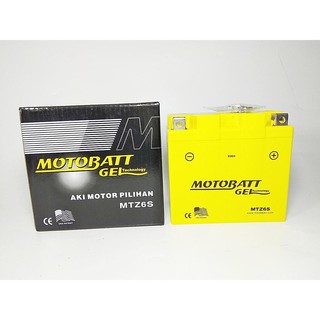 Jual Aki Motobatt Gel MTZ6S Motor Vario 125 PCX CBR CBR150 ADV Sonic