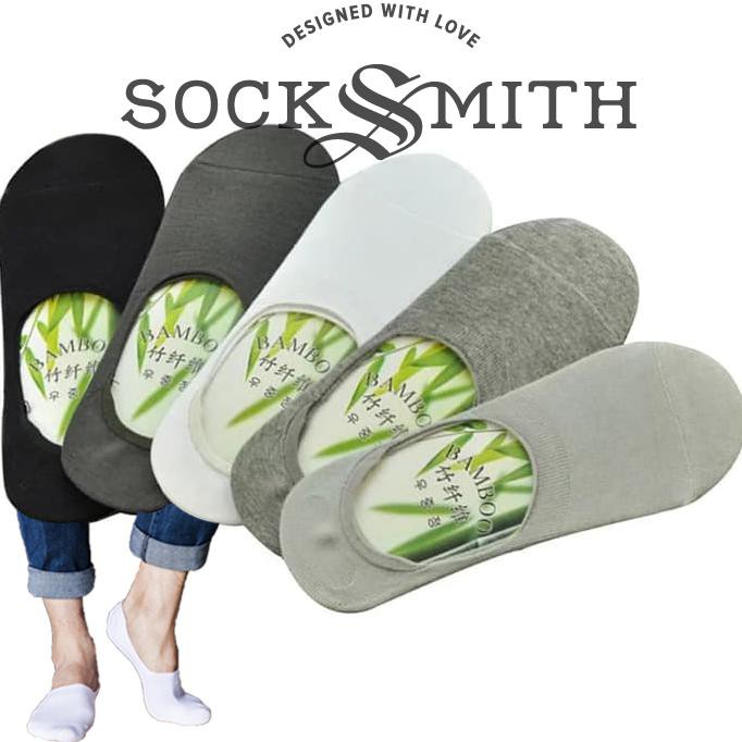 Kaos Kaki Bawah Mata Kaki (Hidden Socks) Serat Bamboo 100% Asli