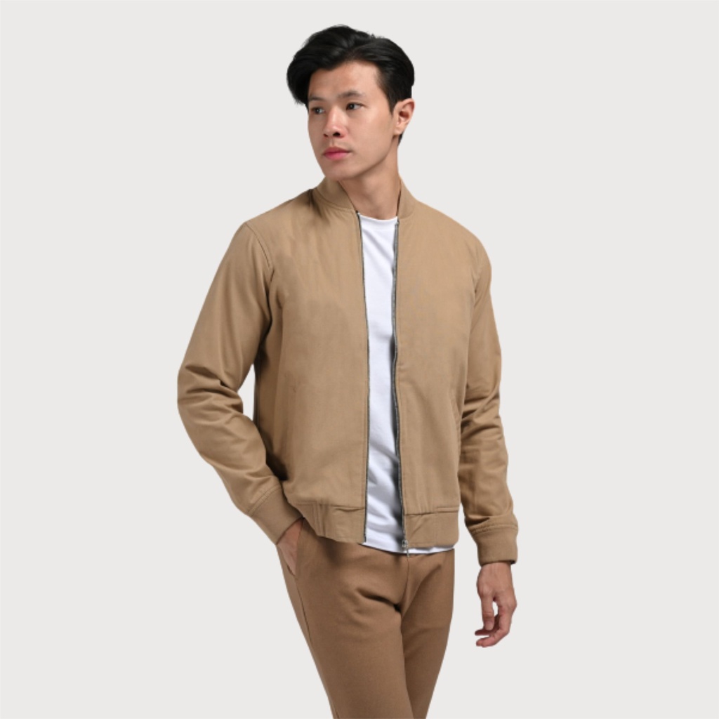 Jaket Pria Bomber Canvas / Jacket Canvas Bomber Deluxe Premium Edition