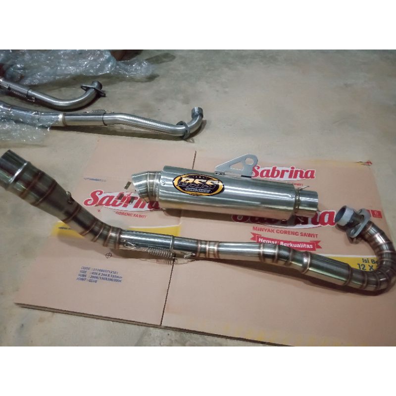 KNALPOT BSS KOMPETISI PNP CRF KLX DTRACKER