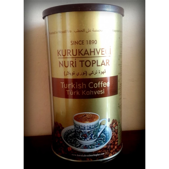 

vf0100f Kopi Turki - Turkish Coffee Kuru Kahveci Nuri Toplar 250 Gram Ds20X11