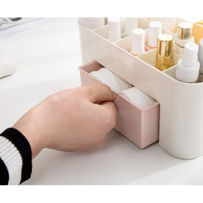 `ღ´ PHINKL `ღ´ rak kosmetik serbaguna laci mini STORAGE untuk kosmetik serba guna