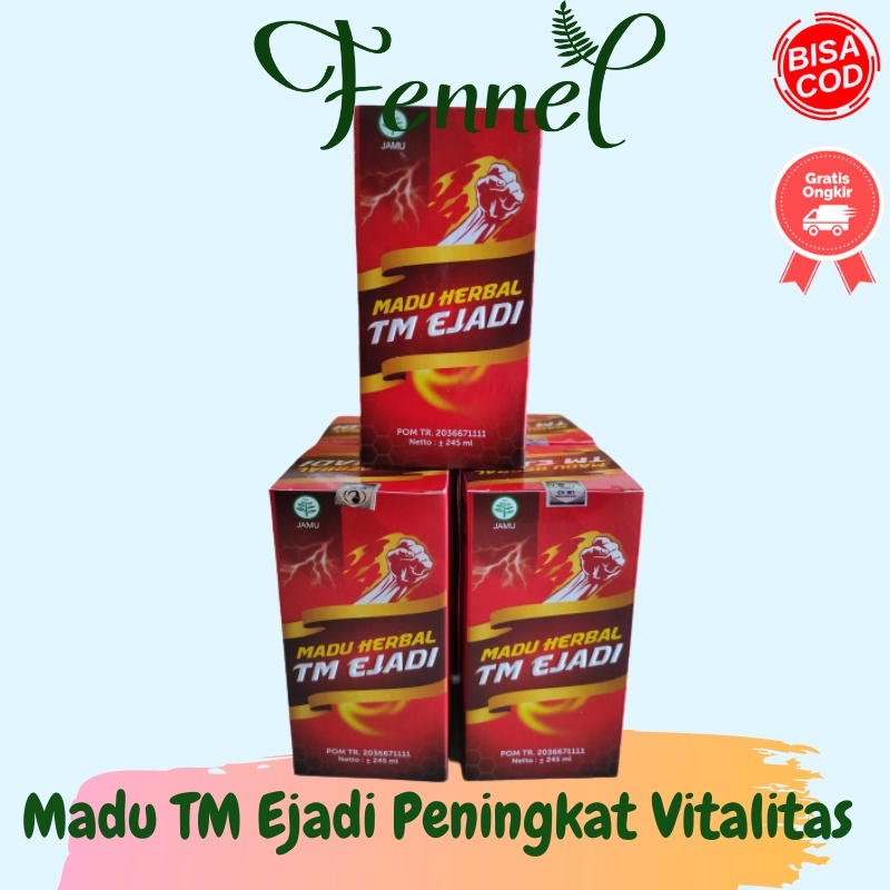 Madu TM Ejadi Meningkatkan Vitalitas Pria