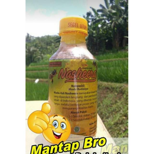 

MADU BUDIDAYA/APIS MALLIFERA DIJAMIN ASLI NASHEERA 200gr