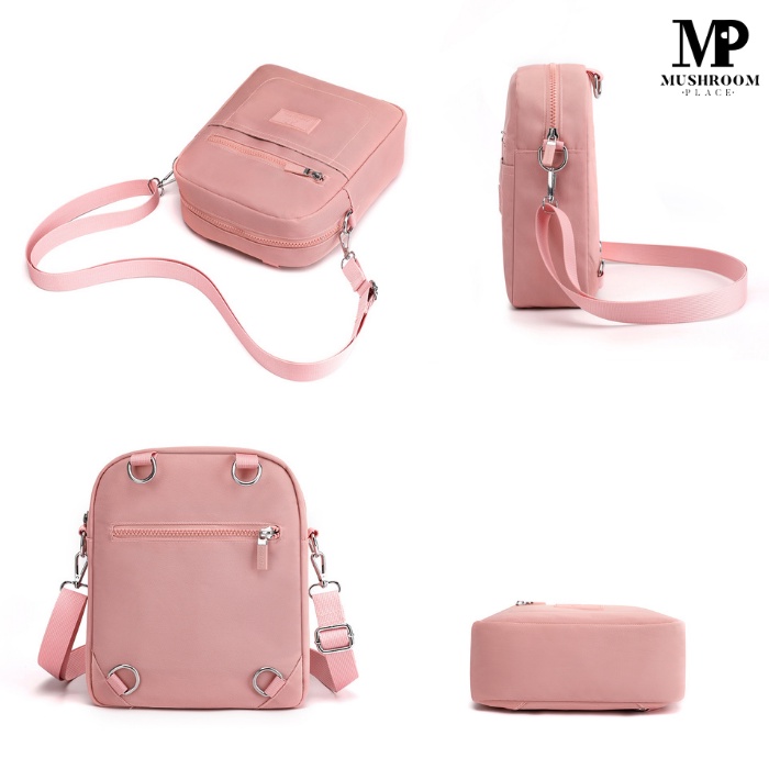 Tas Multifungsi Wanita Mini Unik Model Korea - Sling Bag Wanita Pastel Casual - Tas Punggung Cewek Import Lucu Terbaru