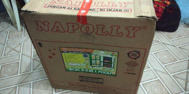 Promo New Year Container Karakter Anak  Container Pintu Laci Plastik Container Bcsc B-242l Pooh/kst