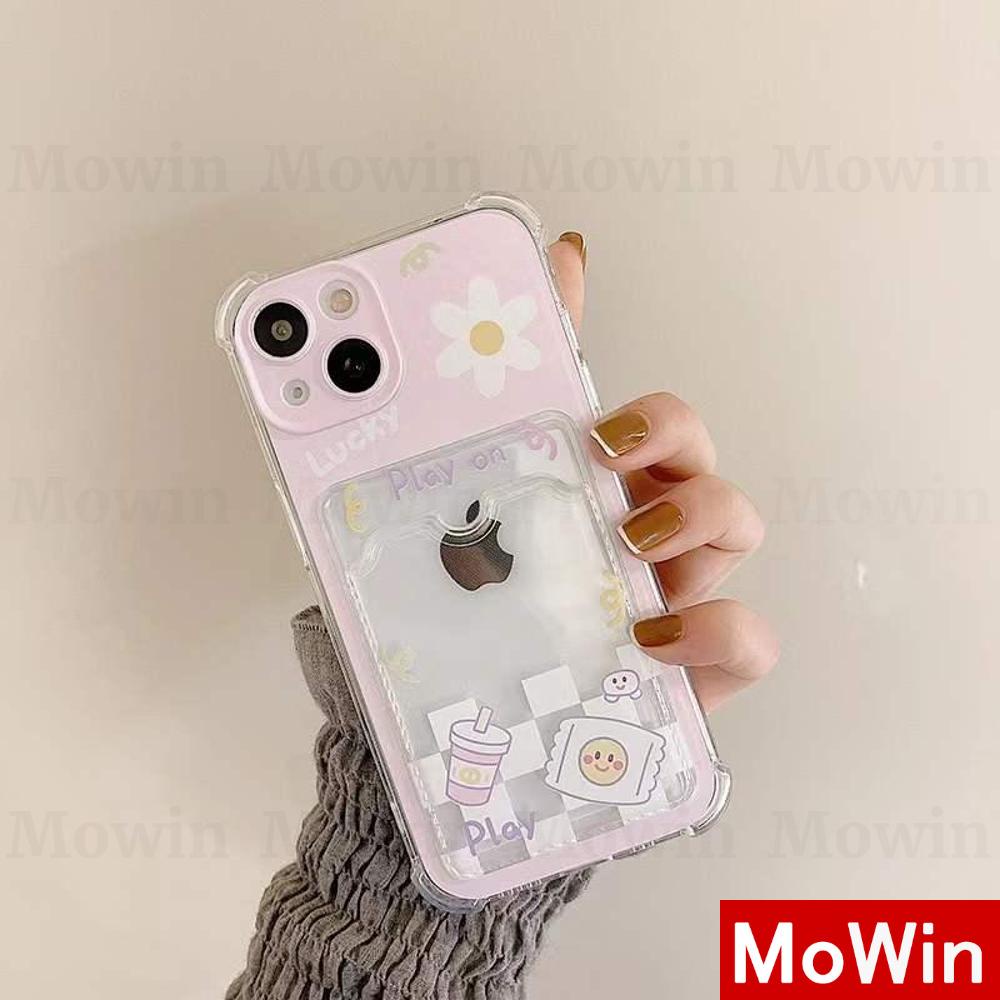 Casing Silikon Compatible for Iphone 13 Pro Max 12 Pro Max 11 Pro Max 7 Plus Xr Xs Max Shockproof Motif Bunga Pink