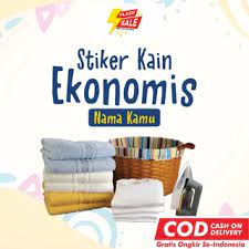 !!!! SEHARI JADI label baju nama, label nama kain, label setrika minim 25pcs