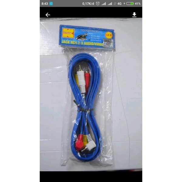 kabel rca dari DVD player ke tv kualitas bagus