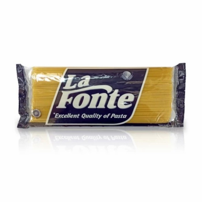 

PASTA-ANEKA- LA FONTE SPAGHETTI 1KG, SPAGHETTI LA FONTE 1KG / SPAGETTI / SPAGETTHI -ANEKA-PASTA.