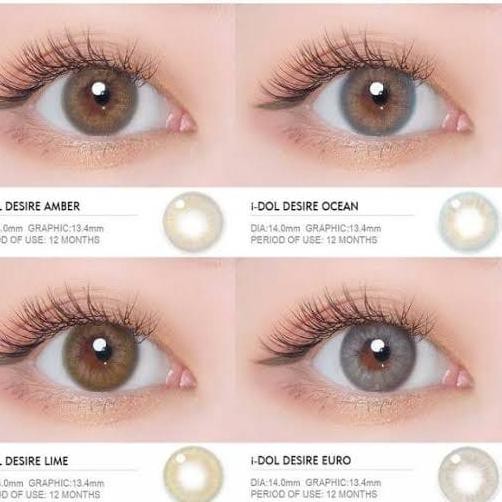 Topcer SOFTLENS DESIRE LIME BY ELCOCO ( MINUS 0,50 S.D -5.50 ) K99Y09.,,