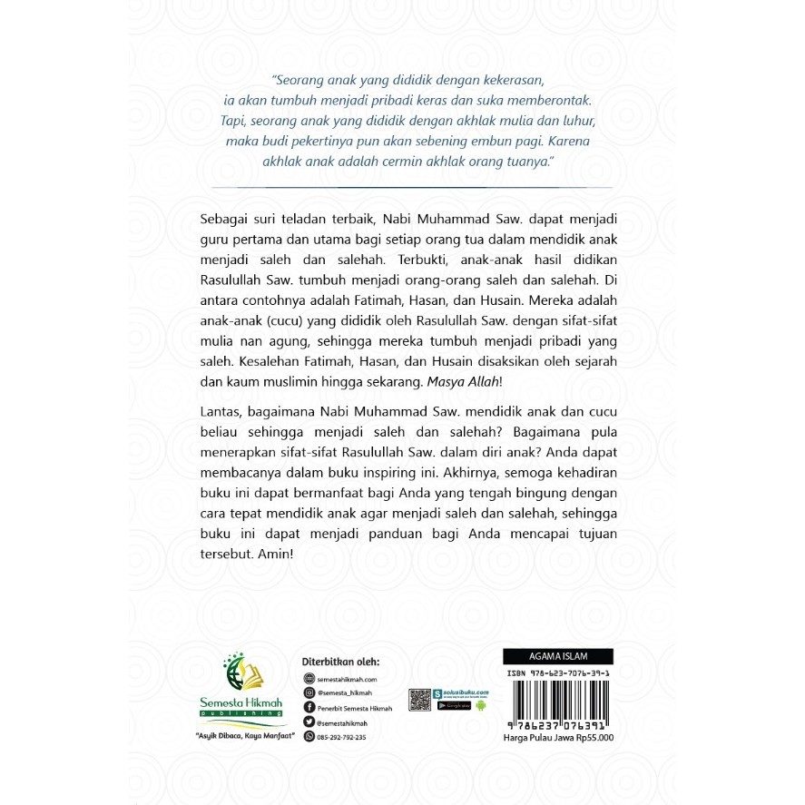 Mudahnya Mendidik Anak Ala Rasul (Semesta Hikmah)-2