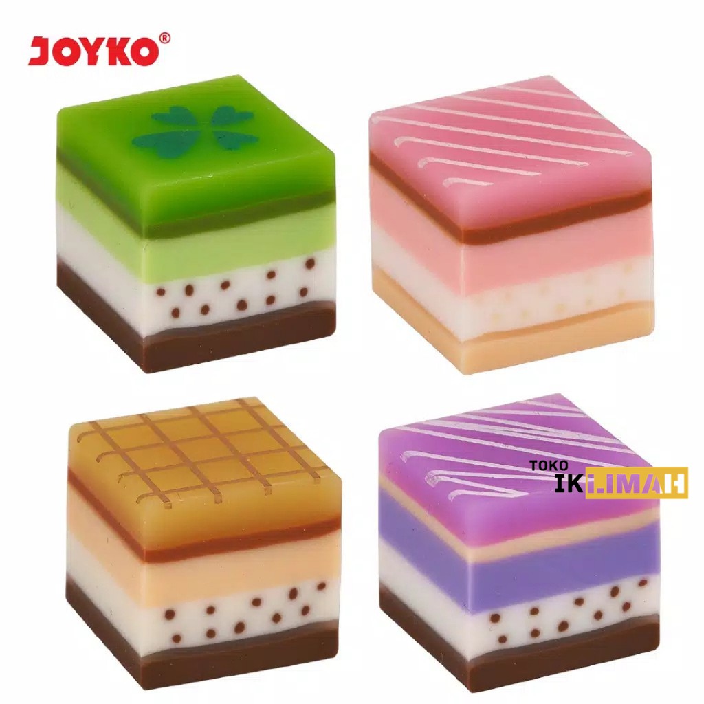 

Eraser / Penghapus Joyko ER-117 Motif Kue