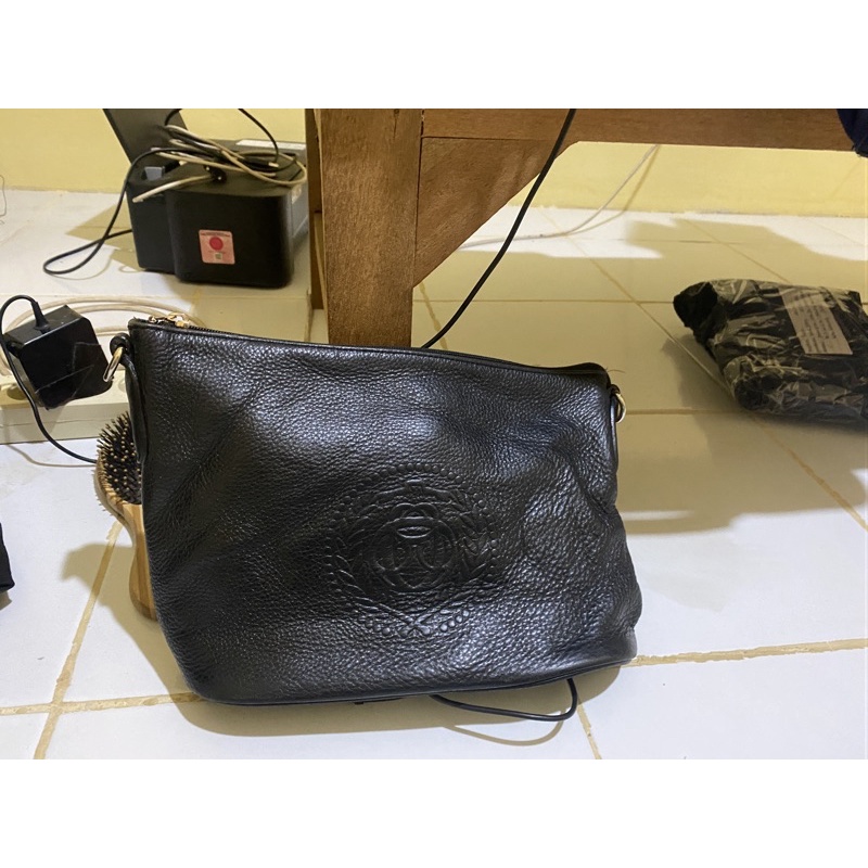 baju dan tas kulit pl hitam