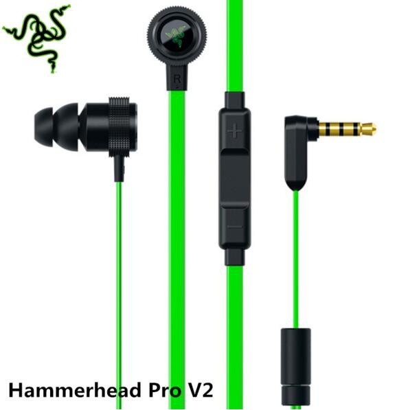 Razer Hammerhead Pro V2 Headset Gaming In-Ear Dengan Mic Untuk Pc