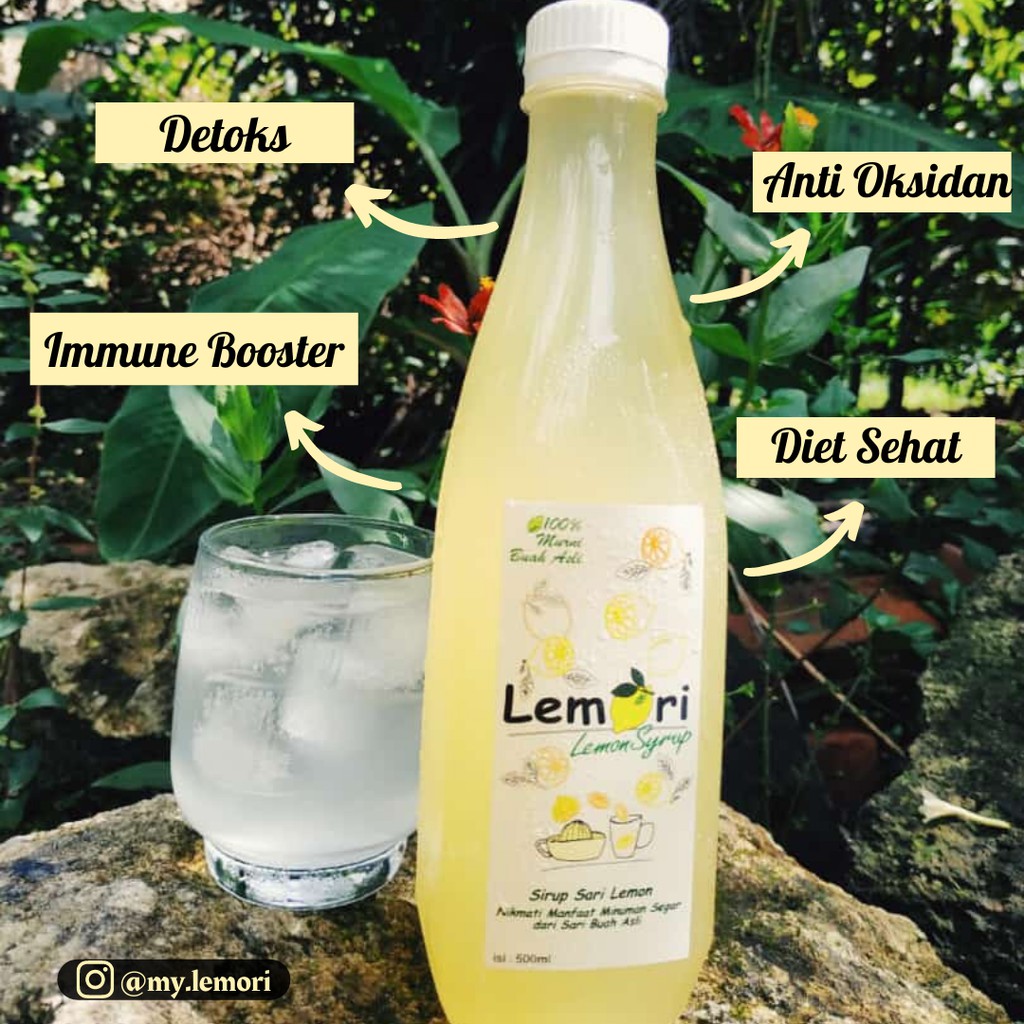 

SIRUP LEMON ASLI MURNI 100% FRESH PREMIUM ORIGINAL DETOX BEST SELLER