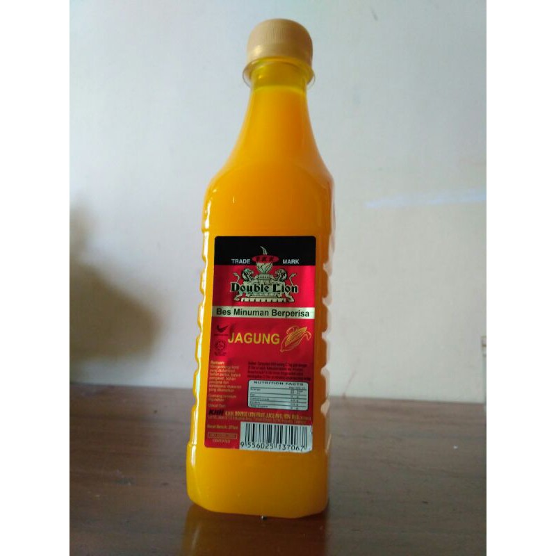 Sirup Double Lion Malaysia rasa Jagung