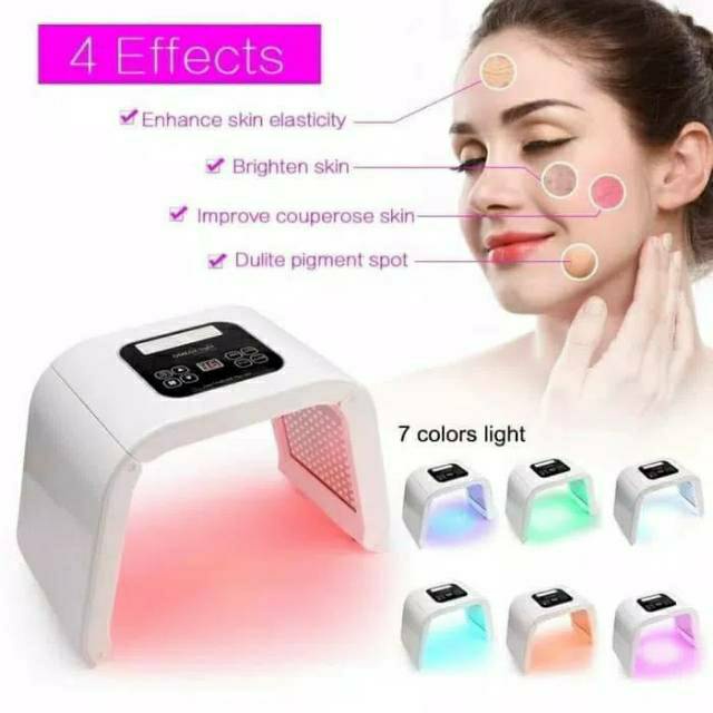 Original 100% 7 WARNA MASKER LED PDT LIGHT Photon Light Therapy Skin Rejuvenation